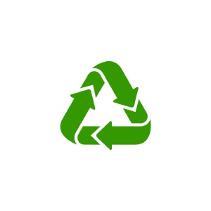 Símbolo de reciclaje
