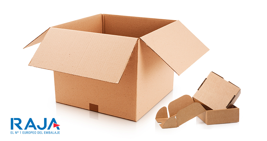 Cuándo usar cajas de cartón grandes o pequeñas?